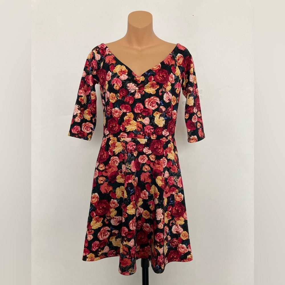 Forever 21 Floral Skater Dress